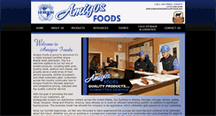 Desktop Screenshot of amigosfoods.biz