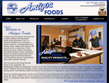 Tablet Screenshot of amigosfoods.biz